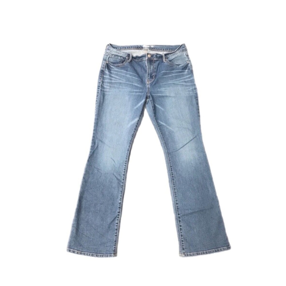 Old Navy‎ Womens Sz 10 Shot Original Boot Cut Denim Blue Jeans Classic 5 Pocket